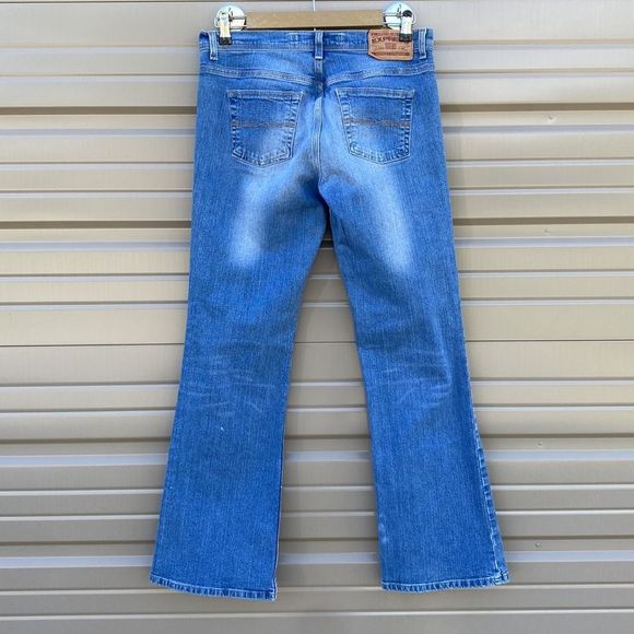 EXPRESS SARULA BOOTCUT DENIM JEANS SZ 8 - Picture 3 of 15